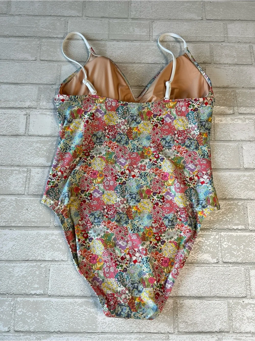 JCrew Floral One-Piece Swimsuit Beach Vacation